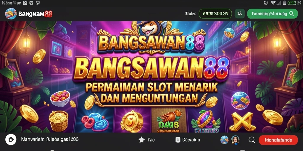 Gameplay menarik dari BANGSAWAN88 dan momen kemenangan.