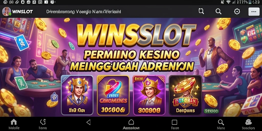 Tampilan gameplay mendebarkan di WINSLOT dengan slot yang beragam.